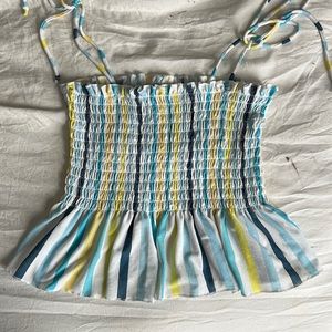 Wild Fable Striped Crop